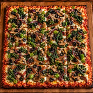 Grandma Vegetable Pizza