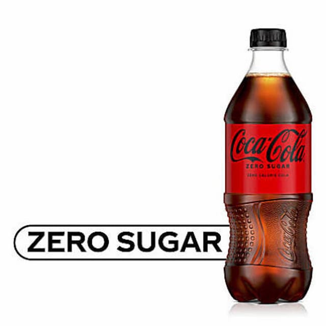20oz Coke Zero.