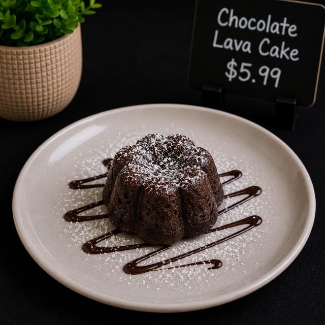Chocolate Lava Cake.