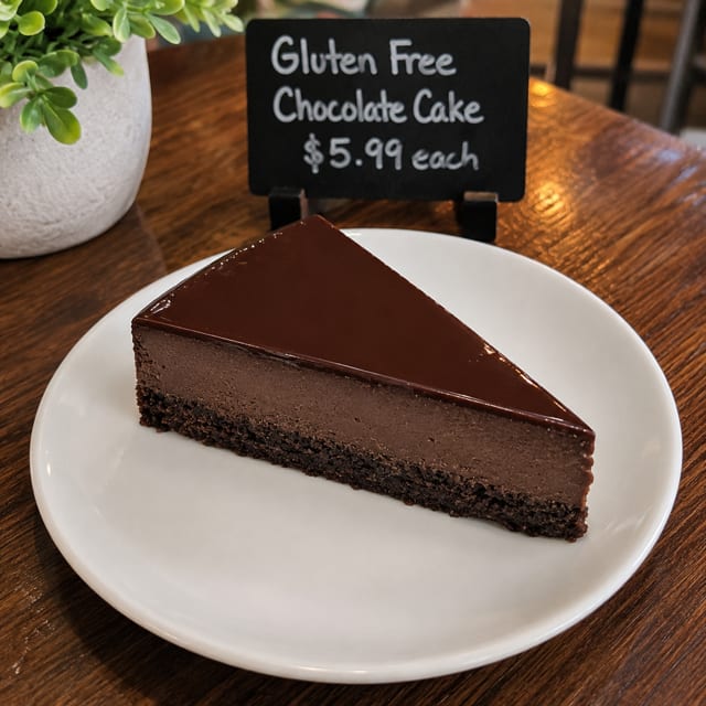 Gluten Free Chocolate Cake.