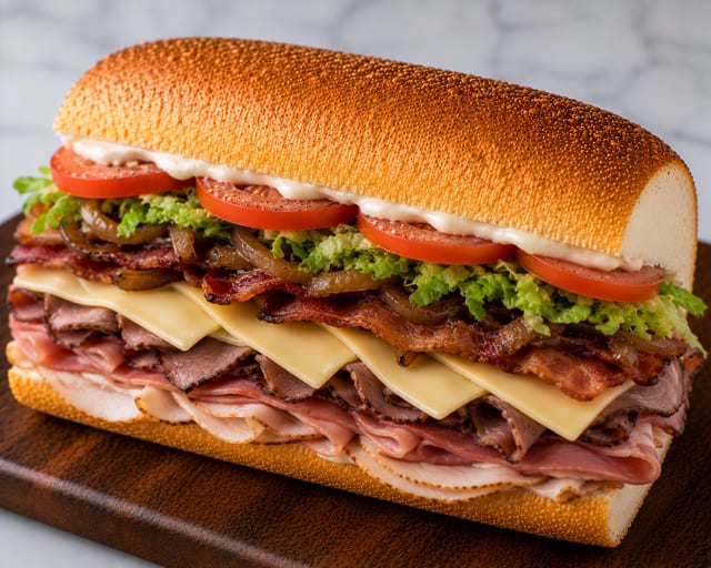 Triple Club Sandwich.