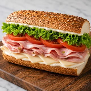 Mortadella & Cheese Sandwich