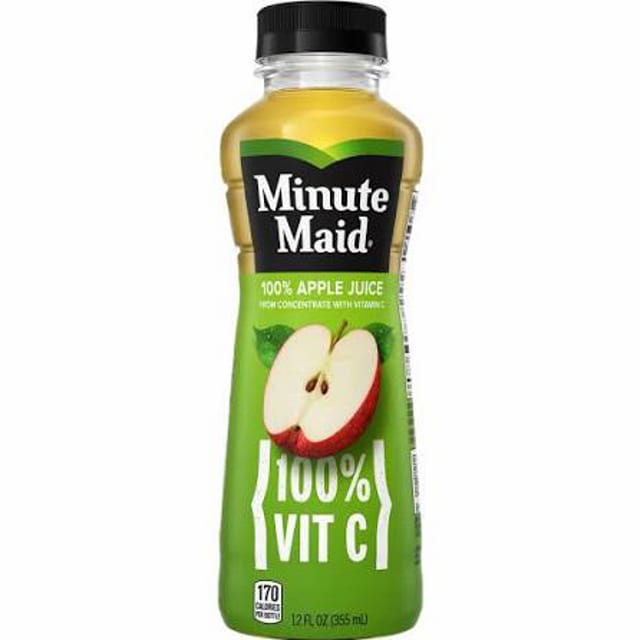 Minute Maid 12oz Apple Juice.