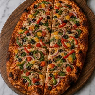 Roman Vegetable Pizza