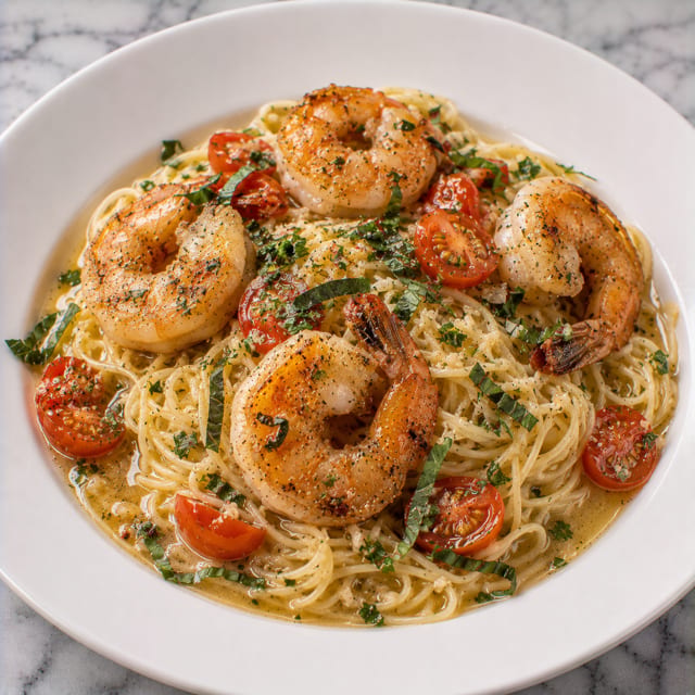 Shrimp Scampi.