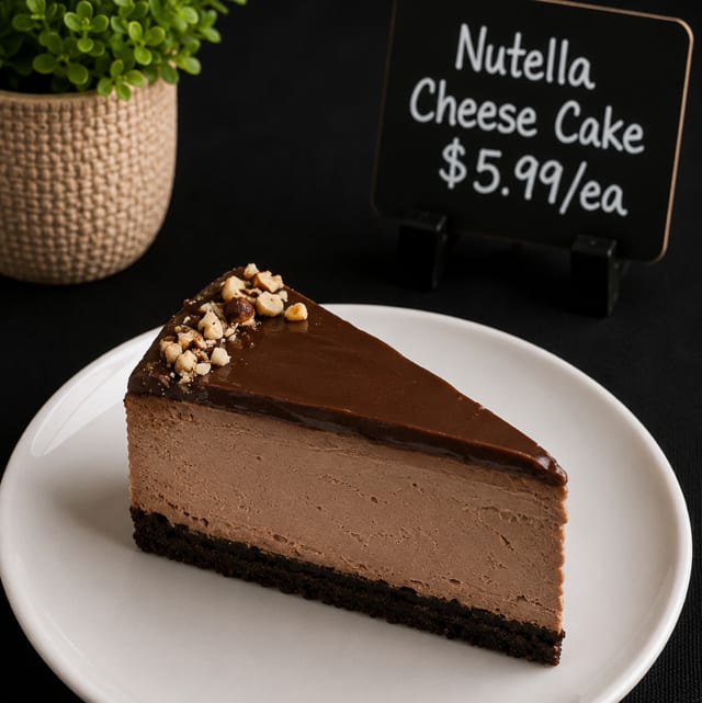 Nutella Cheese Cake.