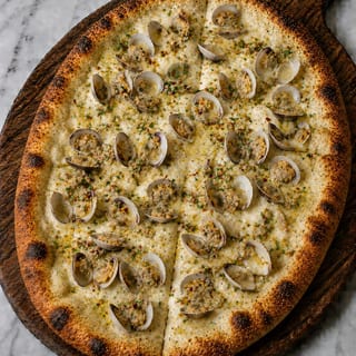 Roman White Clam Pizza