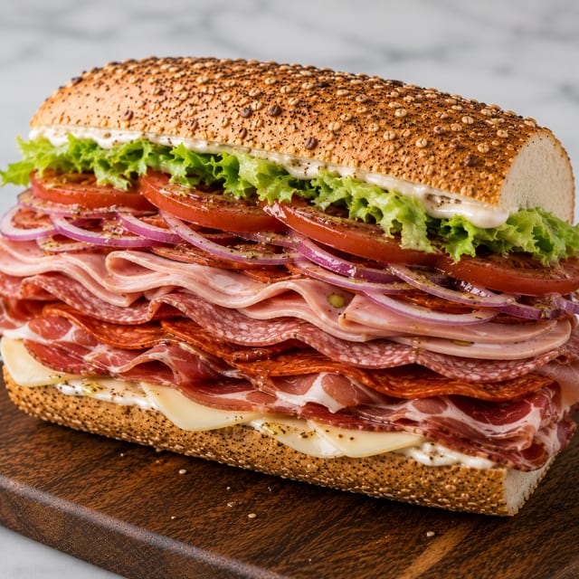 Italian Cold Sandwich.