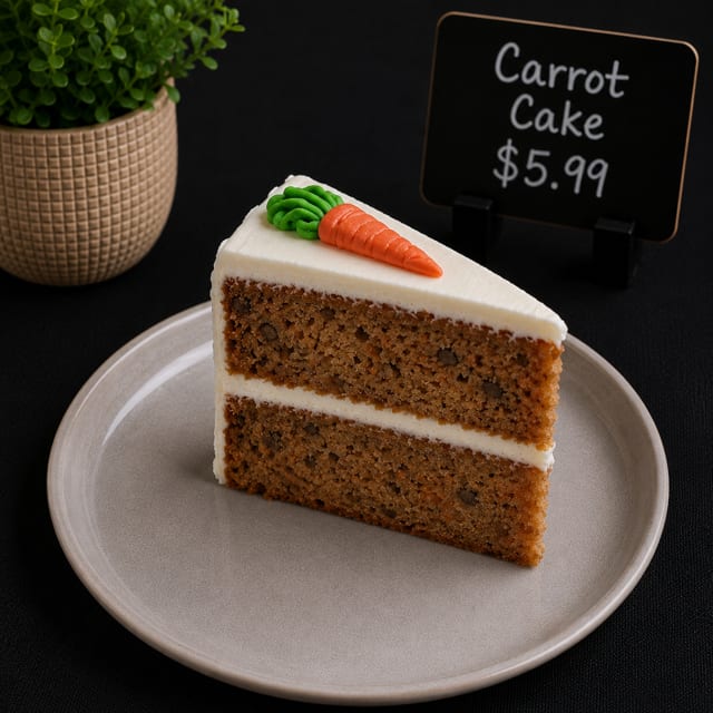 Carrot Cake.
