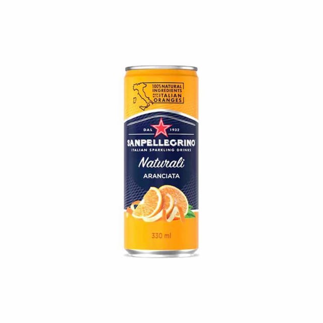 San Pellegrino Orange.