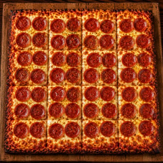 Grandma Pepperoni Pizza