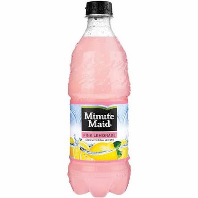 20oz Minute Maid Pink Lemonade.