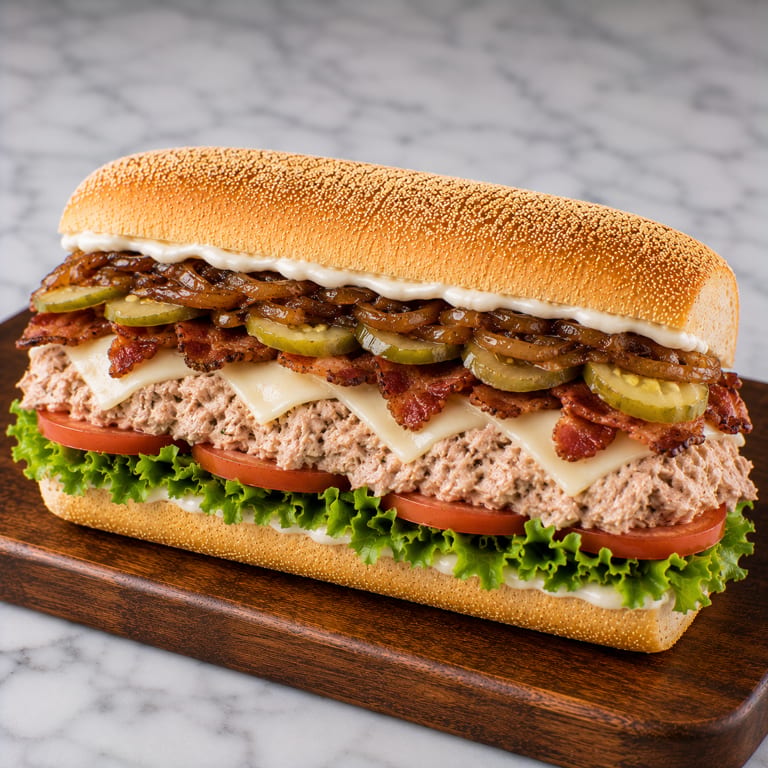 Tuna Melt Sandwich