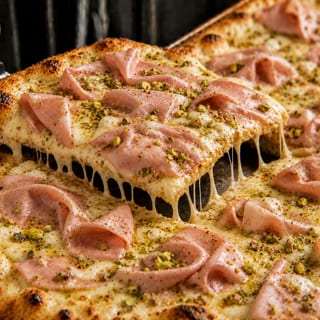 Sicilian Mortadella Pizza