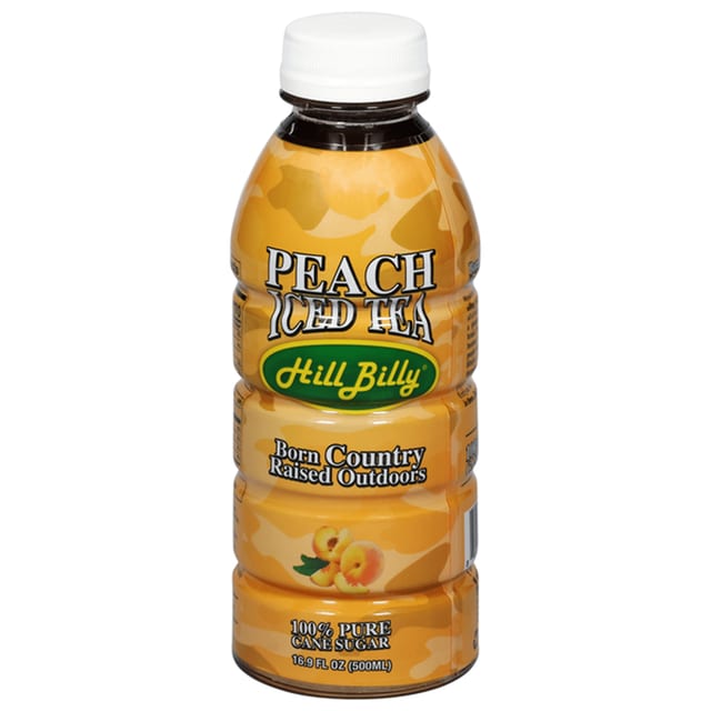Hill Billy Peach Tea.