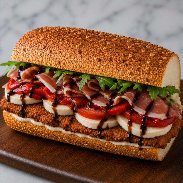 Super Chicken Cutlet Sandwich.