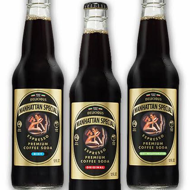 Manhattan Special Coffee Soda 12oz.
