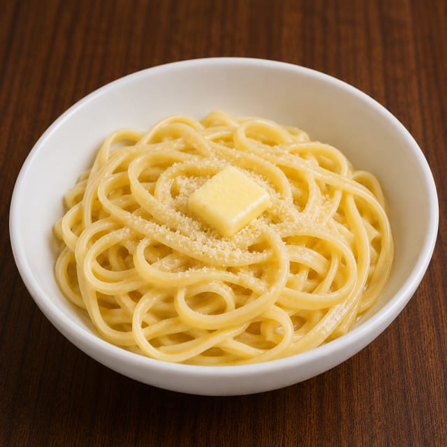 Kids Pasta with Butter.