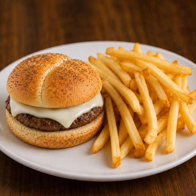 Kids Cheeseburger & Fries.