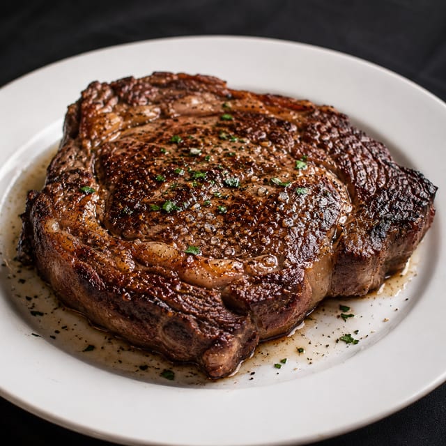 12oz Ribeye Steak.