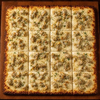 Grandma White Clam Pizza