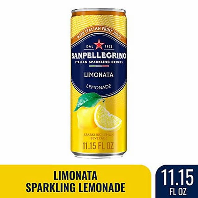 San Pellegrino Lemonade.