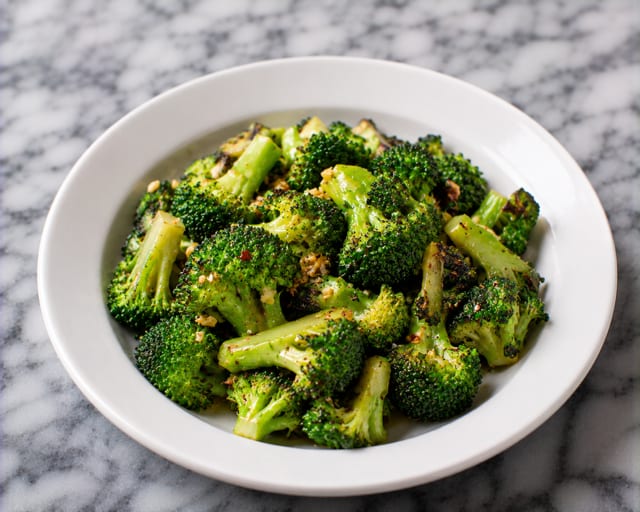 Sauteed Broccoli.