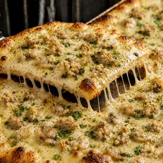 Sicilian White Clam Pizza