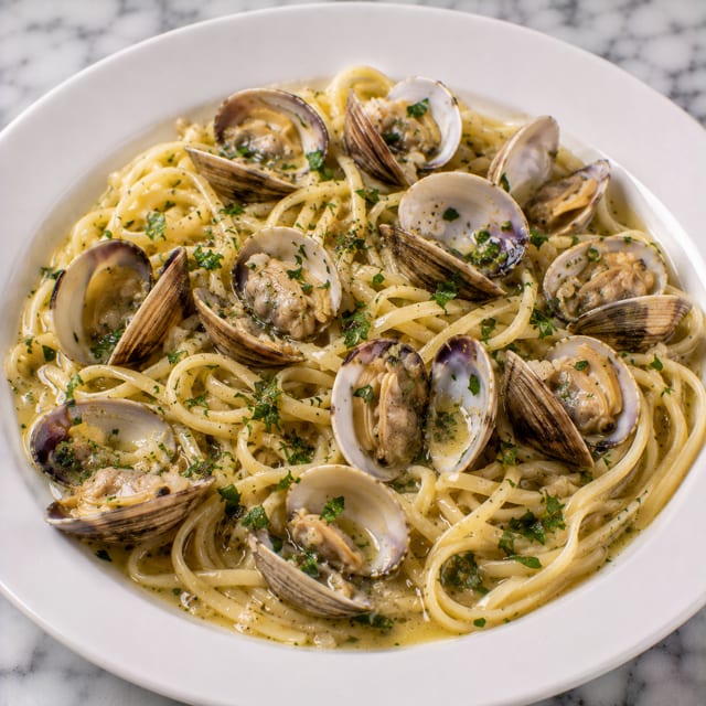 Linguini with Clams.