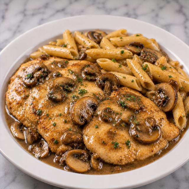 Chicken Marsala.