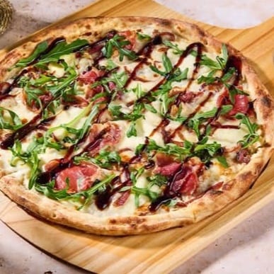 Artisan Prosciutto Pizza.