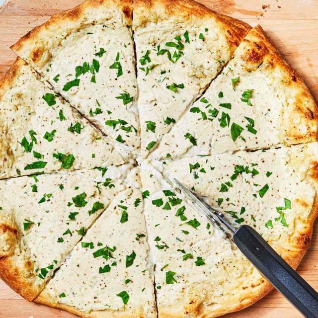 Artisan White Pizza.