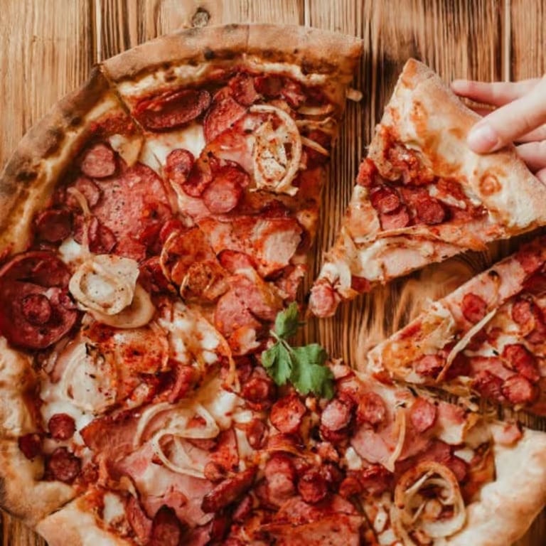 Artisan Meat Lovers Pizza.