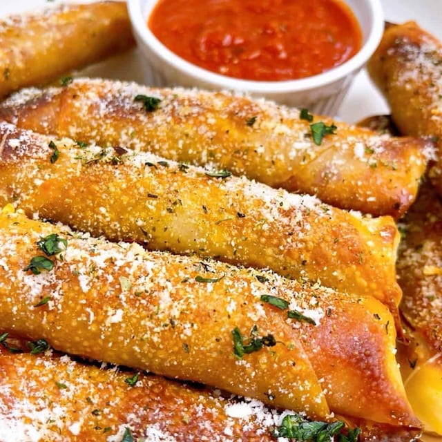 Cheesesteak Egg Rolls.
