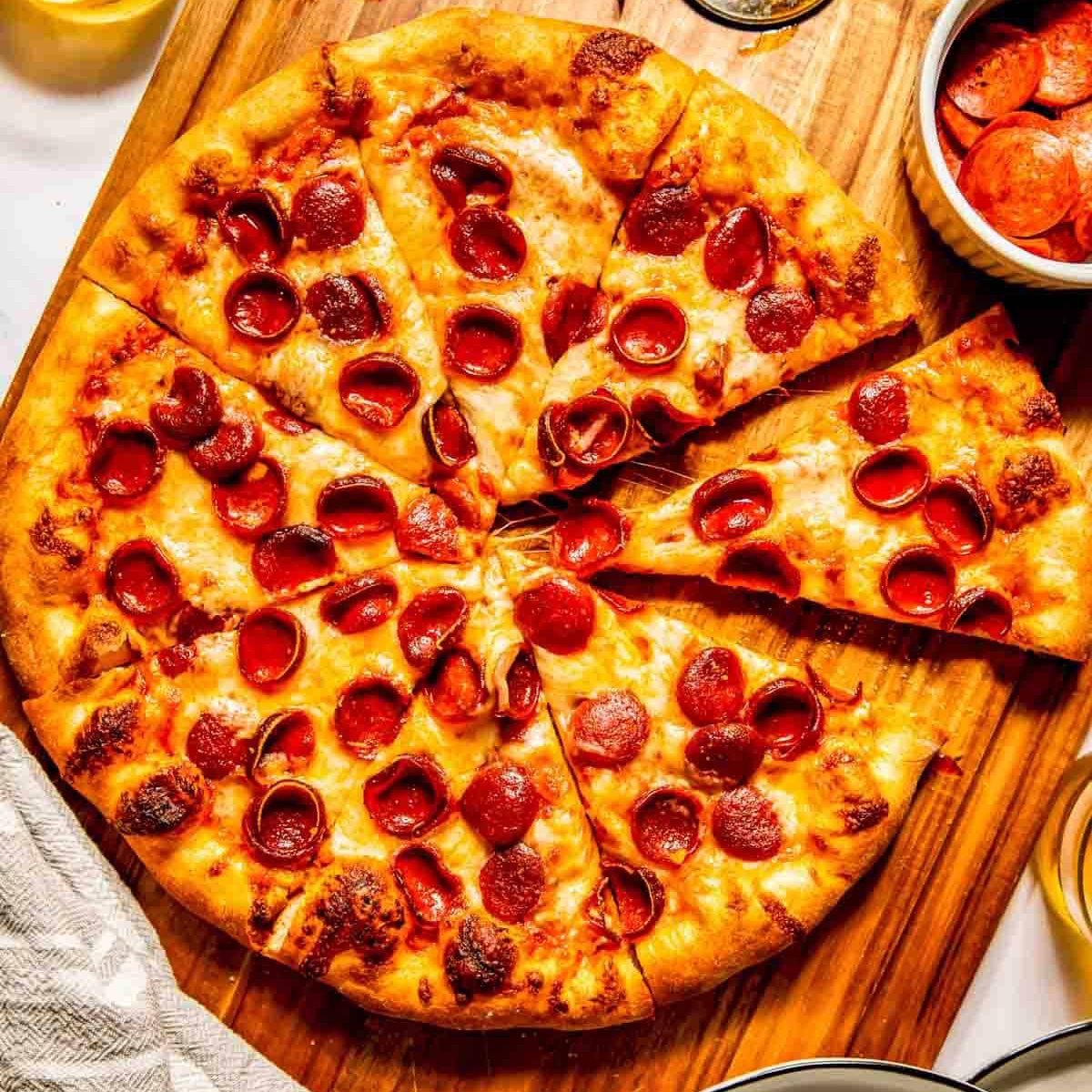 Artisan Pepperoni Pizza.