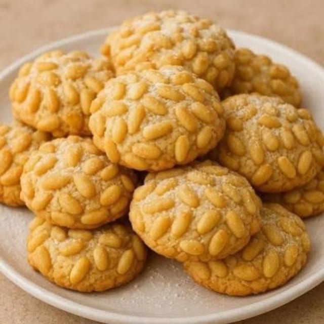 Pignoli Cookie.