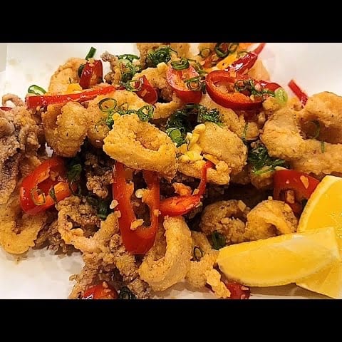 Spicy Fried Calamari.