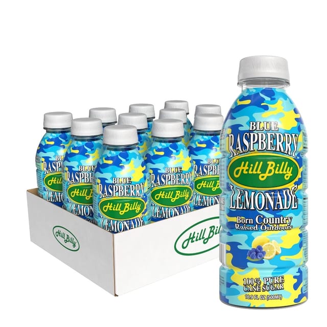 Hill Billy Blue Raspberry Lemonade.