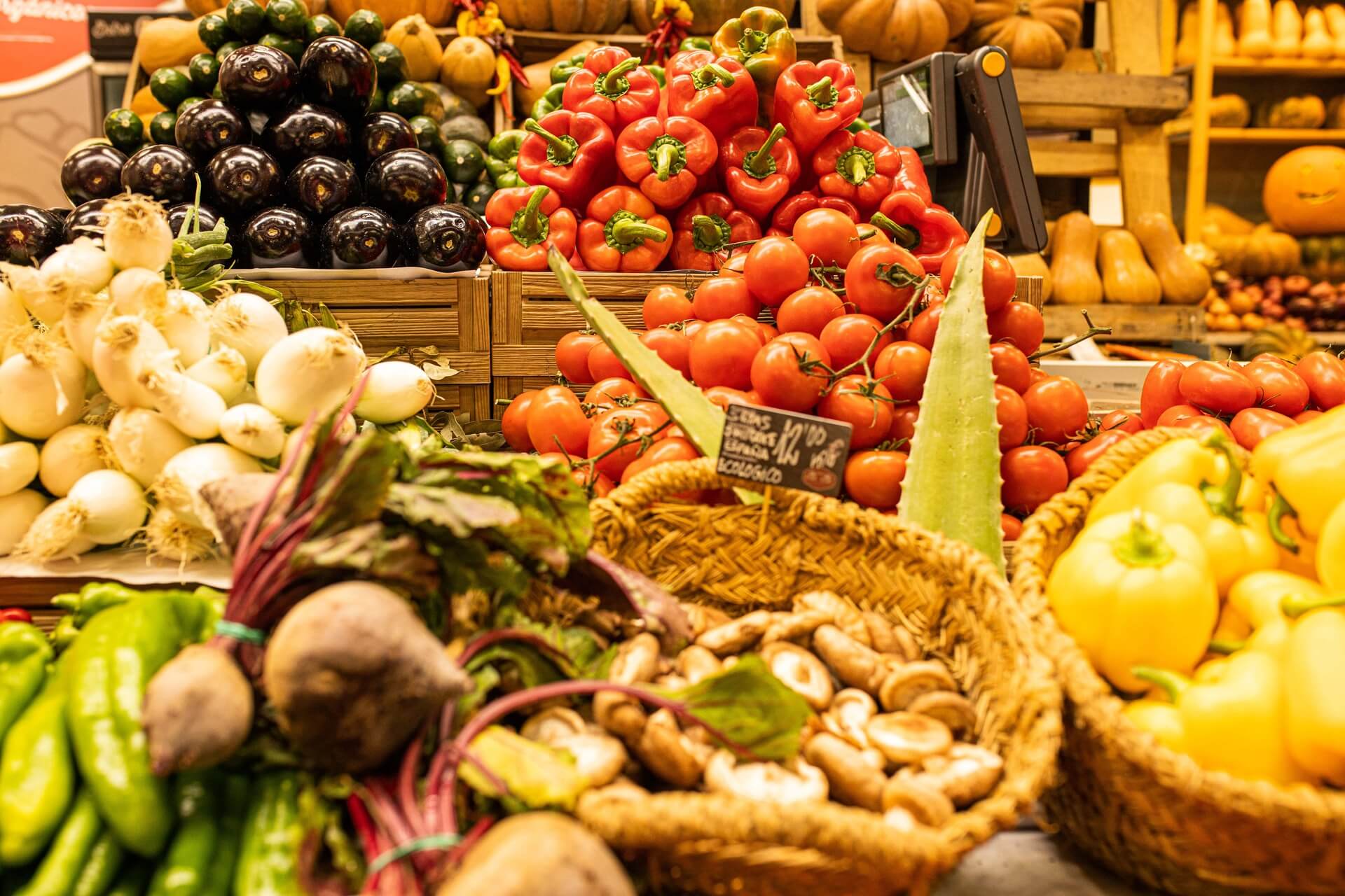 Grocery section of Mias Italian Market in Port Saint Lucie